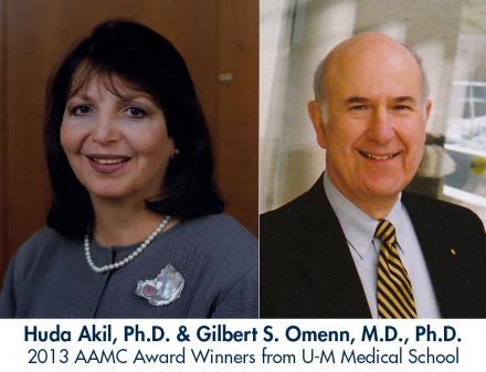 Huda Akil and Gilbert S. Omenn