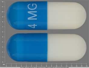 Tizanidine (zanaflex) 4 mg oral tab