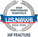 USNWR Hip Fracture badge