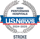 USNWR Stroke badge