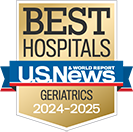 U of M Health Geriartrics is a nationally ranked specialty by US News and World Report 2022-23.