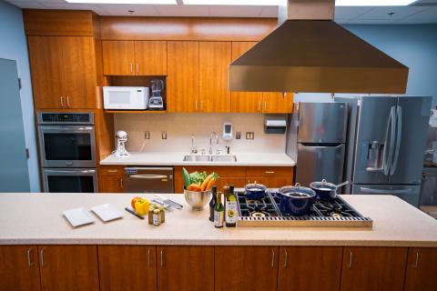 Kitchen at Michigan Medicine's East Ann Arbor Health & Geriatrics Center