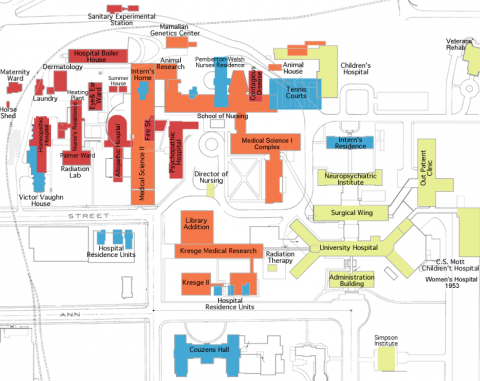 The Catherine Street Hospitals: The start of the modern U-M medical ...