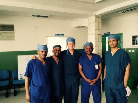 U-M, Ethiopia transplant team